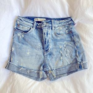 Anthropologie Pilcro distressed denim shorts (new)